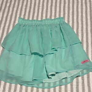 Simply Southern Aqua Layered Women's Skirt